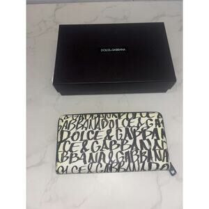Dolce & Gabbana Logo Print Wallet - Like New